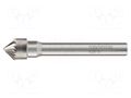 Rotary burr; Ø: 8mm; L: 53mm; metal; Working part len: 8mm; 6mm; 3 ALPEN-MAYKESTAG ALP.784306108100