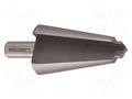 Taper reamer; high speed steel; 36÷50mm ALPEN-MAYKESTAG ALP.72103650100