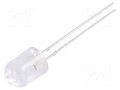 CRLED; blue; 8mm; 5800mcd; 30°; Front: convex; 20VDC; No.of term: 2 OPTOSUPPLY OSB5SA8B31B-CR14