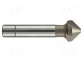 Countersink; high speed steel cobalt HSS-Co; Mounting: rod 6mm ALPEN-MAYKESTAG ALP.229000940100
