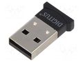 BT adapter; 2.402÷2.48GHz; 20m; Bluetooth: 5.0 DIGITUS DN-30211