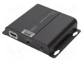 HDMI extender; DC socket,HDMI socket,RJ45 socket; black; metal DIGITUS DS-55125