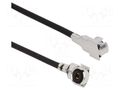 Cable; AMC4 female,both sides; angled; 1m AMPHENOL RF A-1PL-081-01KB2