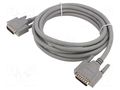 Cable; D-Sub 26pin plug,both sides; 4.5m; grey; connection 1: 1 AMPHENOL CS-DSDHD26MM0-015