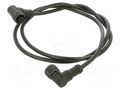 Cable: for sensors/automation; PIN: 4; with plastic nut; plug AMPHENOL LTW MSDP04FRSDPFRSD001