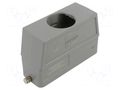 Enclosure for connectors: HDC; Type: high; Gland: M40 HARTING 19300240448
