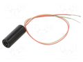 Module: laser; 1mW; red; dot; 650nm; 3÷5.5VDC; 10÷35mA PICOTRONIC DI650-1-5ADJ-8X21