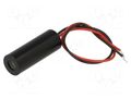 Module: laser; 5mW; red; line; 650nm; 3.7÷5.5VDC; 15÷45mA; 10° PICOTRONIC LE650-5-3-10-12X32