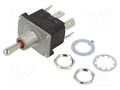 Switch: toggle; Pos: 3; DP3T; (ON)-OFF-(ON); 16A/250VAC; 16A/30VDC CANAL ELECTRONIC TB3-AB17-1