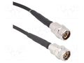 Cable; N male,both sides; straight; 0.5m; 50Ω AMPHENOL RF 095-909-176M050