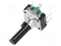 Encoder: incremental; THT; Pos: 24; Mech.durability: 30000cycles BOURNS PEC12R-4225F-S0024