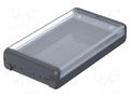 Enclosure: multipurpose; X: 125mm; Y: 231mm; Z: 40mm; BOCUBE; UL94V-0 BOPLA B221304PC-V0-G7024