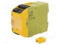 Module: extension; Usup: 24VDC; IN: 1; OUT: 9; for DIN rail mounting PILZ PZ-750111