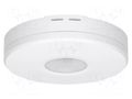 Motion sensor; wall mount; 230VAC; IP65; Range: 8m; 360°; 2kW ORNO OR-CR-264