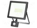 Lamp: LED flood light; 50W; 4000K; CRImin: 80; IP44; 3700lm; 230VAC VIRONE VIR-FL/R-3