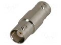 Adapter; BNC plug x2; 50Ω; 4GHz CAL TEST CT2765