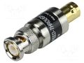 Attenuator; BNC socket,BNC plug; 75Ω; 1GHz; 49mm CAL TEST CT2944-75