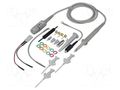 Probe: for oscilloscope; passive; 500MHz; 1MΩ; 0.7ns; 9÷18pF; 1.2m CAL TEST CT3288ARA