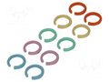 Identifier rings; oscilloscope probe CAL TEST CT3662