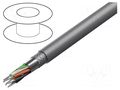 Wire; Pro-Tekt; 8x16AWG; Al-PET-Al foil,tinned copper braid; PVC ALPHA WIRE B957084-GE321
