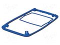 Gasket; elastomer thermoplastic TPE; BoPad; Colour: blue BOPLA BOP-700DI-5005