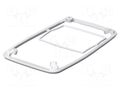 Gasket; elastomer thermoplastic TPE; BoPad; Colour: white BOPLA BOP-700DI-9016