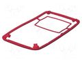 Gasket; elastomer thermoplastic TPE; BoPad; Colour: red BOPLA BOP-900DI-3001