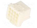 Connector: automotive; plug; female; MCP 2.8; PIN: 12; for cable TE Connectivity 7-968972-1
