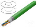 Wire; HELUKAT® PROFInet Torsion C; 2x2x0.75mm2; PROFINET; 5e HELUKABEL HELUKAT-PROFINET-C