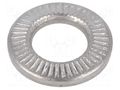 Washer; internally serrated; M6; D=12mm; h=1.85mm; BN 21206 BOSSARD B6/BN21206