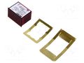 Voltmeter; digital,mounting; on panel; LED; 3,5 digit; 5VDC; ±2% Murata Power Solutions DMS-20PC-1-FM-C