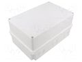 Enclosure: junction box; X: 150mm; Y: 235mm; Z: 115mm; wall mount JONEX JX-PK-11-WH