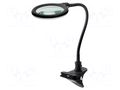 Desk magnifier; with backlight; 3dpt; Ø100mm; Illumination: LED GOOBAY GOOBAY-65577