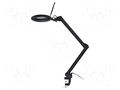 Desk magnifier; with backlight; 3dpt; Ø127mm; Illumination: LED GOOBAY GOOBAY-64986