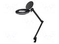 Desk magnifier; with backlight; 3dpt; Ø127mm; Illumination: LED GOOBAY GOOBAY-65575