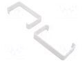Holder for flat ducts; ABS; white; 110x55mm DOSPEL S.A. 007-0238