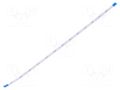 FFC tape; Cores: 6; Tape ph: 0.5mm; L: 203mm; 500mA; 60V GCT 05-06-A-0203-A