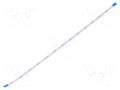 FFC tape; Cores: 6; Tape ph: 0.5mm; L: 203mm; 500mA; 60V; FFC5-TIN GCT 05-06-A-0203-A
