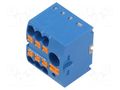 Splice terminal: distribution block; 2.5mm2,6mm2; ways: 1; blue PHOENIX CONTACT PTFIX6/6X2.5BU