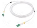 Fiber patch cord; OS2; LC/APC,both sides; 15m; LSZH; white LOGILINK FC0LC15