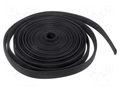 Braid; ØBraid : 15÷27mm; polyester; black; -55÷150°C; L: 10m; reel PARTEX PA-SUP20000DN0