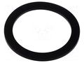 Gasket; NBR caoutchouc; Thk: 2mm; Øint: 41.4mm; NPT1/4"; black TE Connectivity 1SNG609032R0000