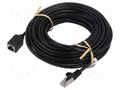 Extender RJ45; F/UTP; 5e; stranded; Cu; PVC; black; 5m; 26AWG Goobay GOOBAY-91884