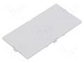 Front panel; light grey; 1597 HAMMOND HM-1597D5MPRH