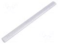 Holder; aluminium; natural; H: 30.5mm; L: 212mm; W: 15.5mm; handle GTV Poland GTV-UA-B0-311192
