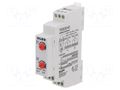 Timer; 1s÷60s; relay; 24VAC,230VAC; 24VDC; for DIN rail mounting ELCO SRL TESD240