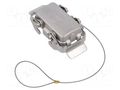 Protection cover; size 10B; Han-INOX®; IP65,IP67; 57x27mm HARTING 19440105402
