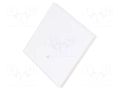 Touch switch; 200÷240VAC; No.of butt: 1; white; tempered glass MOES WRS-EU1-WH-MS