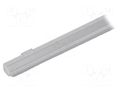 Profiles for LED modules; white; L: 1m; 45-16; aluminium; angular KLUŚ K-AF08504L10OD-1M