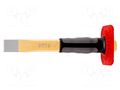Cold chise; Tipwidth: 28mm; L: 240mm; Plating: varnish RENNSTEIG REN.3812401